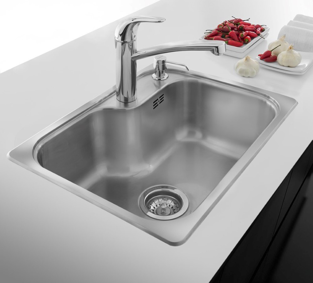 Bacha Acero Johnson Luxor-Mini-SI55-A Marmoleria Giacomo Portaro