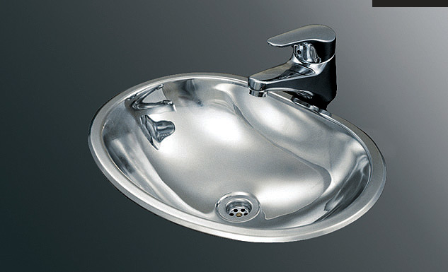 Bacha Acero Johnson Baly OV 370L Baño Vanitory Marmoleria Giacomo Portaro